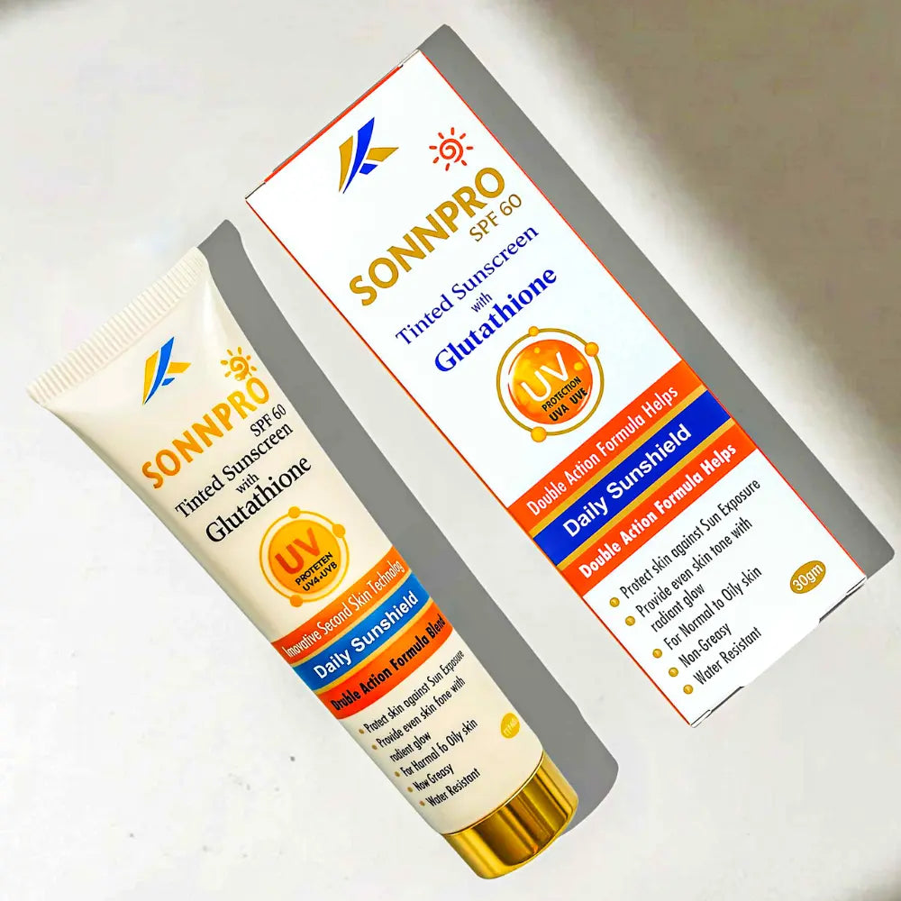 SONNPRO Tinted Sunscreen Cream Box – Kaiwan Pharma